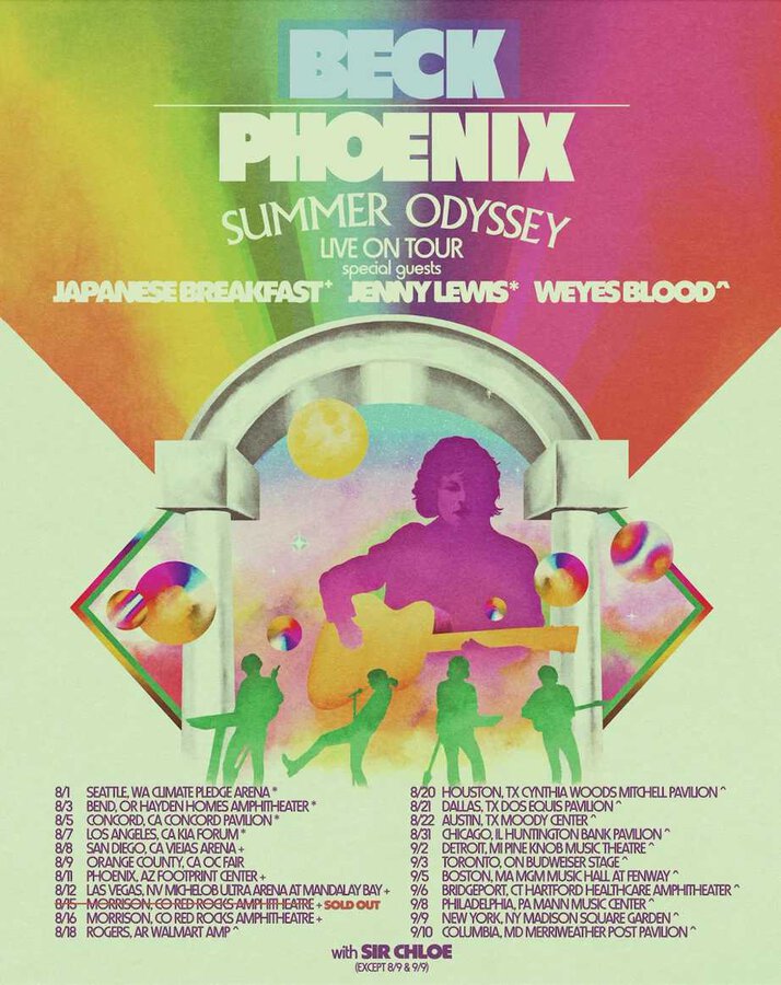 Beck & Phoenix Kick Off Odyssey Tour With Live Debut Duet setlist.fm